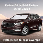 Windshield Sunshade Compatible for Buick Enclave 2018-2022 2023 2024, Sun Visor for Front Windshield & Window Sun Shade Cover, UV Heat Blocker & Protector, Car Accessories
