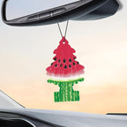 Car Air Freshener | Hanging Tree Provides Long Lasting Scent for Auto and Home | 24 Air Fresheners |Watermelon