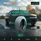 Phi-R All-Season Passenger Car High Performance Radial Tire-225/50R16 225/50ZR16 225/50/16 225/50-16 96W Load Range XL 4-Ply (D) BSW Black Side Wall UTQG 400AA