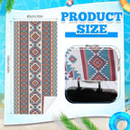 Car Seat Towel Covers with Storage Bag, 63 x 32 Inch Universal Non Slip Waterproof Sweat Protector for Car Truck, Gym Swimming Running, Machine Washable(2 Pack,Tuscon Aztec)