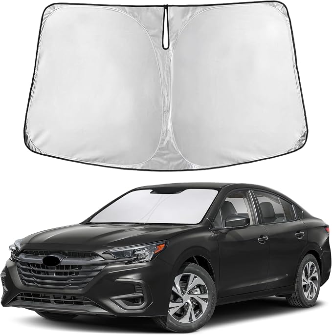 Windshield Sunshade Compatible for Subaru Legacy 2020-2023 2024 2025, Sun Visor for Front Windshield & Window Sun Shade Cover, UV Heat Blocker & Protector, Car Accessories