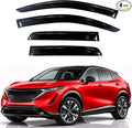 KPY Rain Guards Fit for 2023-2025 Nissan Ariya, Out-Channel Window Visors Vent Wind Deflectors 4PC, Car Accessories for 23-25 Ariya