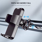 GUWEZ Car Phone Holder - Upgrade Clip Never Fall Air Vent Mount for iPhone Android Smartphone