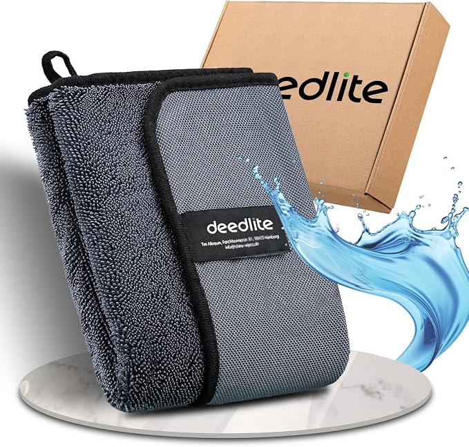 Bath Shower Cleaning Cloths, Premium Car Drying Towel | Ultra Absorbent Twisted-Loop Design| Microfiber Towel for Car, Shower Cabin, Household