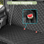 Dog Car Seat Cover for Trucks, Heavy Duty Rear Bench Cover for Ford F150/Chevrolet Silverado 1500/Ram 1500/GMC Sierra 1500, Waterproof Nonslip Pet Back Seat Cover for Dogs