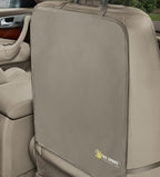 Luxury Clean-Edge Kick Mat - Seat Back Protector and Seat Cover with Invisible Strap and Stiff Edging (1 Mat)