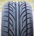 Set of 4 (FOUR) Hena All-Season Passenger Car High Performance Radial Tires-225/45R17 225/45ZR17 225/45/17 225/45-17 94W Load Range XL 4-Ply BSW Black Side Wall UTQG 400AA