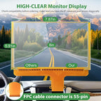 DJ080PA-01A Touch Screen Digitizer Replacement (8''), Compatible with Chevy gmc, 2014-2019 Sierra Suburban Acadia Terrain Yukon Canyon, Silverado Tahoe Colorado, Mylink Touchscreen Radio Navigation