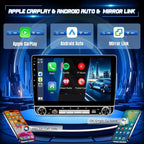4+64G Car Radio for Honda CRV 2007-2011 Stereo with Wireless Carplay Android Auto, 10.1'' Touchscreen for Honda CRV GPS Navigation Bluetooth WiFi Rear Camera FM Mirrorlink Split Screen SWC