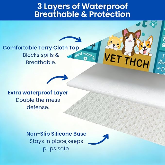 Waterproof Back Seat Cover for Dogs and Kids, Car Seat Protector Under Baby Car Seat, Child and Dog Car Seat Cover Blanket for Rear Bench(Vet Tech Gift, Rear Bench Seat Towel)
