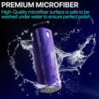 Mini Screen Cleaner Spray – Finger Proof Screen Cleaner for Smartphones, iPads, MacBooks, Laptops, Car Screens, Touchscreens – 3 in1 Mist Cleaner, Microfiber Cloth and Protective Cover (Blue)