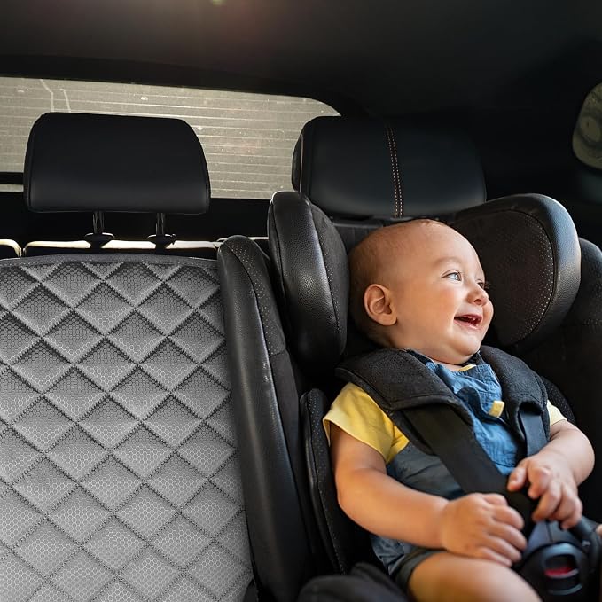 Waterproof Scratchproof Pet Bench Seat Covers for Cars, SUVs, Nonslip Durable Back Seat Cover for Dogs, 600D Oxford Fabric, Machine Washable