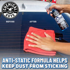 Streak Free Glass and Window Cleaner - Works on Glass, Windows, Mirrors, and Screens, Ammonia-Free and Safe on Tinted Windows, for Cars, Trucks, SUVs, and Home Use - 16 oz