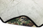 Slim Dryer Towel - Special Edition Digital Woodland Camo - Ultra-Absorbent Korean Microfiber, Suede Edge, Car Drying Towel, 25" x 35" Camo