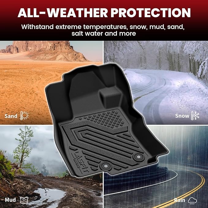 Floor Mats for Subaru Forester 2026 2025 (Only Fit Gas & 2026 Wilderness), All Weather TPE Custom Fit Floor Liners for Forester 2025-2026 Base/Premium/Sport/Limited/Touring Car Mats