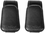 Magnetic Sunglass Holder for Car Visor,Leather Glasses Holder,Vehicle Accessories Sunglasses Visor Clip for Truck 2 Pack