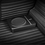 8" 240W Underseat Car Subwoofer, Slim Powered Car Subwoofers Under The Seat, Low Profile Audio Sub Built-in Amplifier, High/Low Level Input & Volume Controller for SUVs, Car, Truck, RV