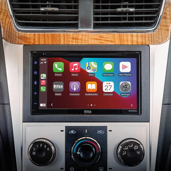 ICGM12BN Double DIN Radio Install Dash Kit Compatible with Select 2004-09 Non-Amplified Chevrolet and Pontiac Vehicles - Complete Car Stereo Installation Kit - See Vehicle Fit Guide in Images