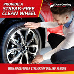 Wheely Clean - Professional Wheel Cleaner | Highly Effective for Chrome, Aluminum, and Clear-Coated Wheels | 1 Gallon Ready-to-Use Wheel and Rim Cleaner Solution, Made in USA