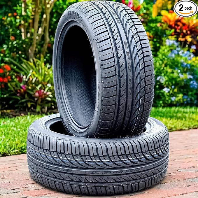 Set of 2 (TWO) Fullway HP108 All-Season Passenger Car Performance Radial Tires-205/55R16 205/55/16 205/55-16 91V Load Range SL 4-Ply BSW Black Side Wall UTQG 380AA