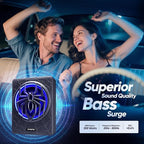10" 1200W Slim Under Seat Powered Car Subwoofer, Car/Truck Audio Sub Built in Amplifier amp Combo, with RGB LED Light (Subwoofer + Mounting Wire Kit)