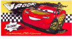 Store Official Cars Beach Towel with Lightning McQueen Screen Art on Topside - Measures 29" x 58" - Soft & Absorbent for Pool or Beach - Gift & Bath Towels for Kids Who Love Cars Films