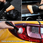 6PCS Car Detailing Brush Set, Ultra Soft Boars Hair Detail Brushes, Automotive Cleaning Brush Kit for Wheels, Air Vent, Leather Seats, Vehicles Auto Exterior Interior Detailing Brushes Tool