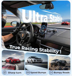 [No.1 Powerful Suction] [Rally Racing-Grade Stability] Phone Holders for Your Car 2026 Upgraded Car Phone Holder Mount Truck Stand for Dashboard Windshield Vent for iPhone Samsung All Phones