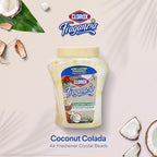 Fraganzia Crystal Beads Air Freshener, Long Lasting Room Deodorizer and Odor Eliminator Gel Beads to Freshen Home, Car, or Office, Coconut Colada Scent, 12 Fl Oz