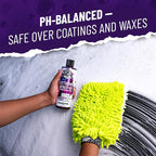 Extreme Bodywash & Wax Foaming Car Wash Soap - Soap for Foam Cannons, Foam Guns, or Bucket Washes for Cars, Trucks, Motorcycles, RVs, and More, Grape Scent - 64 oz (Half Gallon)