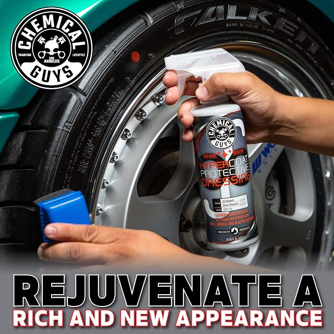 TVD111 G6 HyperCoat High Gloss Coating Protectant Sprayable Dressing (Works on Vinyl, Rubber, Plastic, Tires and Trim) Safe for Cars, Trucks, Motorcycles, RVs & More, 128 fl oz (1 Gal)
