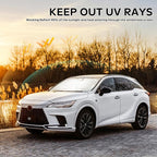 Windshield Sunshade for Lexus RX 350 450h 2016-2022 RX 350, RX 350 F Sport, RX 350L 2023 2024 2025, Front Window Sun Visor Cover, UV Heat Blocker Protector, Foldable Sun Shade Accessories