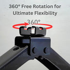 Scissor Car Lift Jack 3 Ton (6614 lbs) for Sedans, MPVs & SUVs, Compact Portable Kit Vehicle Roadside Emergency Tool Tire Change with Ratchet Wrench (3T)