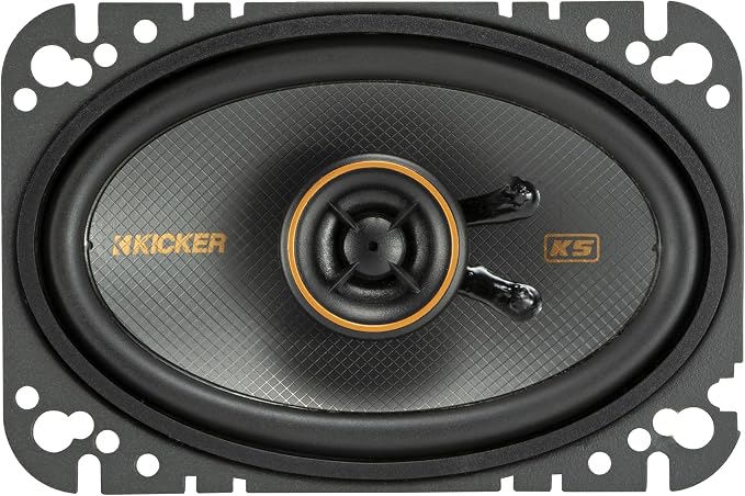 51KSC4604 KS-Series 4x6 Coaxial Speakers with.5" tweeters, 4-Ohm, Pair