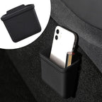 for Tesla Model 3 Model Y Accessories Center Console Organizer Tray Storage Box Cell Phone Pocket Silicone Hook Bag Sunglasses Holder Coin Case for Flocking