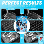 Car Cleaning Gel 12 Pack for Those Hard to Reach Places, Automotive Cup Holder Electronic Keyboard Office, Slime Gel Cleaner Dust Crumb Removal (Resealable Pouch, Blue, 3oz) 12 Pack