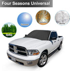 210T Magnetic Car Windshield Cover Sun Shade Snow Frost Ice Guard Waterproof Windshield Protector for SUV 94 x 57.4 Inches