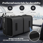 Trunk Organizer for Car - 70L Collapsible Car Storage with 11 Pockets & Reinforced Handles, SUV Trunk Organizers for Grocery Cargo(Black, 2 Pack)