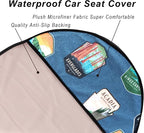 Car Seat Cover Protector Front Seats,for Gym Workout,Running,Swimming,Beach and Hiking,Waterproof Sweat Towel Bucket Seat Covers for Cars SUV Trucks (National Parks, 1Pcs)