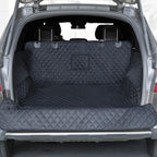 SUV Cargo Liner for Dogs, Waterproof Trunk Cover for SUVs with Bumper Flap Protector, Scratchproof Durable 600D Oxford Fabric, Non-Slip, Machine Washable