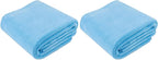 Super Absorbent Microfiber Car Drying Towel, Scratch-Free, Streak-Free, Lint-Free, 36" L x 25" W, Blue (Pack of 2)