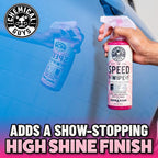 Speed Wipe Quick Detailer - High Gloss, Streak-Free Shine, Detail Spray for Cars, Trucks, Motorcycles, RVs, and More, Safe on Paint, Glass, Wheels, and Trim, Cherry Scent, 16 fl oz