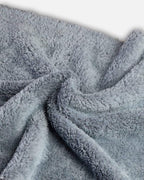 Adam's Borderless Grey Microfiber Towel (12pk) - Premium Ultra Soft Car Detailng Towel Cloths, 480gsm - Safe for Car Wash, Home Cleaning & Pet Drying Cloths (16 Inch x 16 Inch)