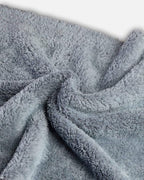 Adam's Borderless Grey Microfiber Towel (2pk) - Premium Ultra Soft Car Detailng Towel Cloths, 480gsm - Safe for Car Wash, Home Cleaning & Pet Drying Cloths (16 Inch x 16 Inch)