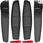 2026 Upgrade Door Side Storage Box for Tesla Model Y Juniper, [Rear Door Emergency Pull Cord & Waterproof & Dustproof] 1:1 Fit Door Pocket Organizer for Tesla Model Y Accessories 2025 2026