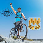 12PCS Tire Valve Stem Caps, Dust Proof, Anodized Aluminum Universal Tire Valve Stem Covers for Cars, SUV, Trucks, Bikes, Motorcycles, Bicycles(Gold)