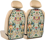 William Morris Lodden Car Seat Back Kick Protectors Kick Mats With Storage Pockets For Vehicles To Protect From Dirt Mud Scratches 2 Pack