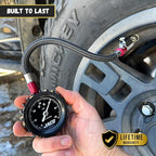 JACO ElitePro-X Tire Pressure Gauge with Lightning Chuck (60 PSI)