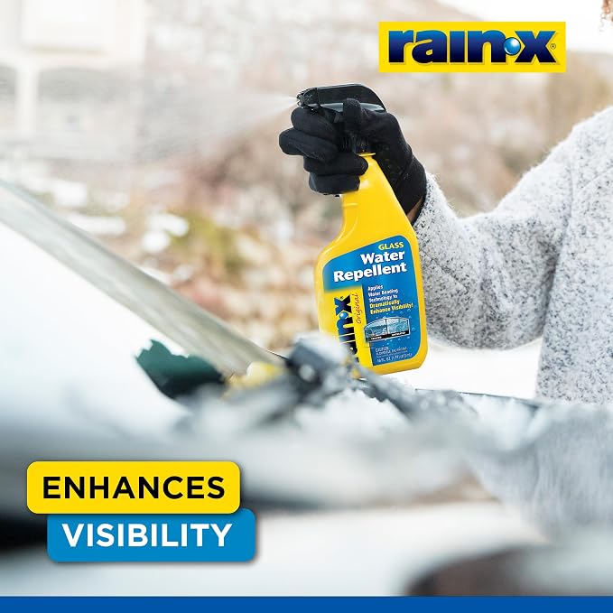 630529 Glass Treatment Trigger, 16 fl oz - Exterior Glass Treatment to Drastically Improve Wet Weather Driving Visibility During All Weather Conditions (Pack of 2)