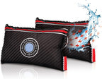 Reusable Car Dehumidifier Bag (2 Pack) Rechargeable Dehumidifier bags for Car, Trucks, and RVs - Prevent Damp & Moisture on Windscreens - Leakproof Moisture Absorber for Car and Home